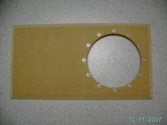 Sub-Frontseite mit Einschlagmutter M4